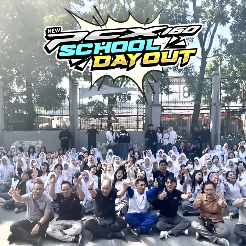 Honda PCX School Day Out di SMA Pasundan 2 Bandung